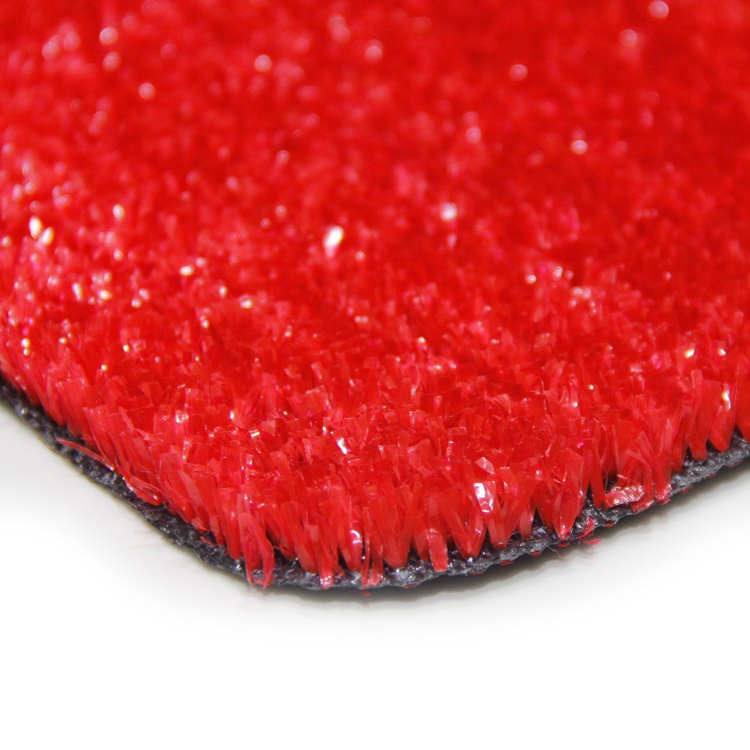 08 mm Düz Kırmızı Dekorasyon Çim Halı - Görsel 3