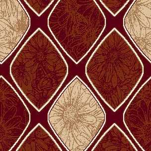 5483A Koyu Bordo Mescit - Yurt Halısı