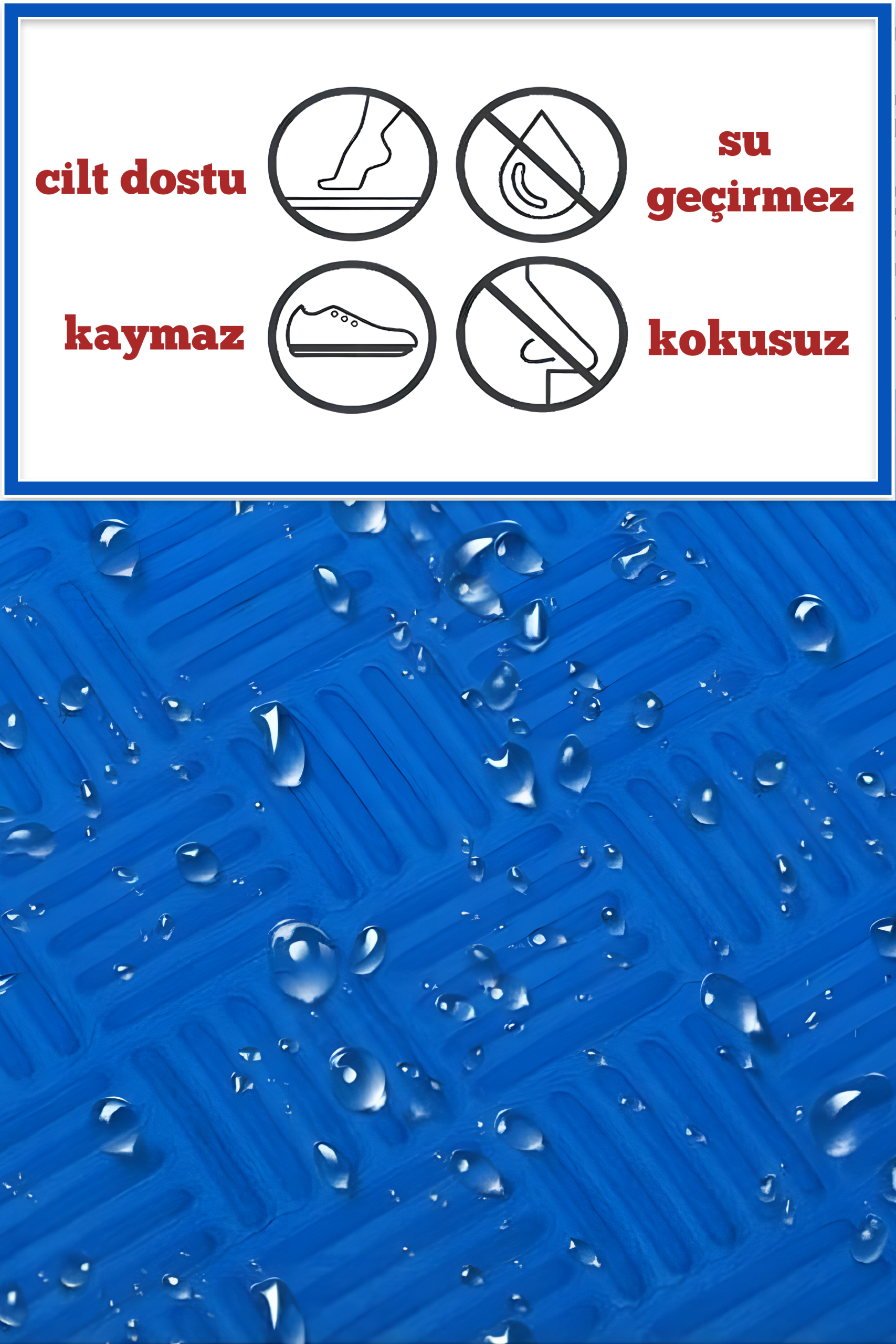 Eva Tatami Yumuşak Zemin Minderi 13 Mm Acık Mavi - Görsel 2