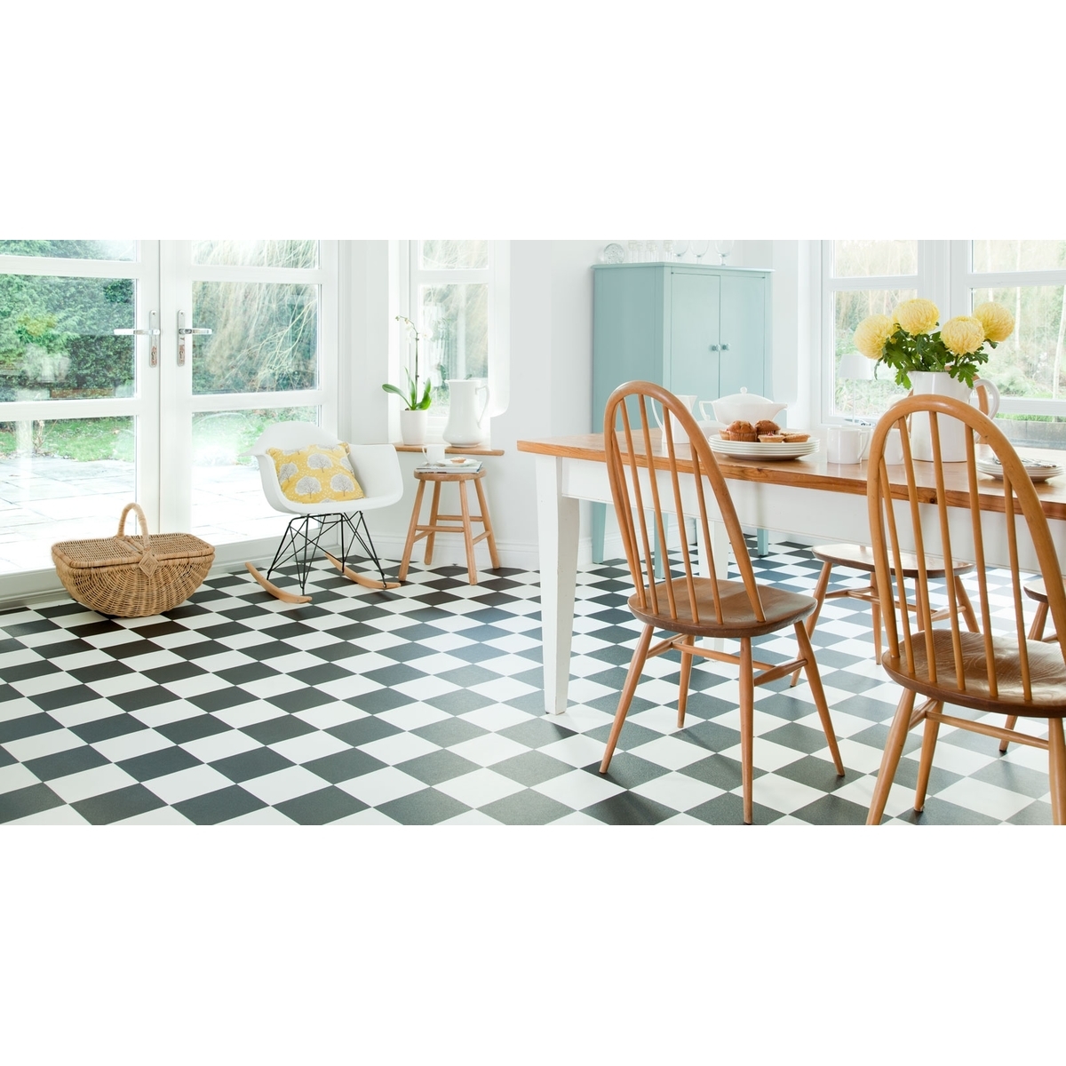 MyFloor Alicante Dama Desen Yoğun Trafik Pvc Yer Kaplaması - Görsel 2