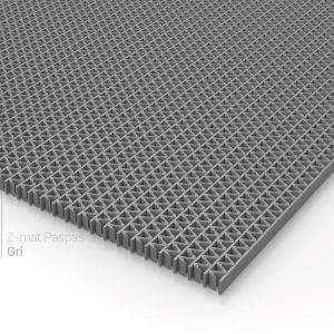 Gri Yıldız Desen Paspası