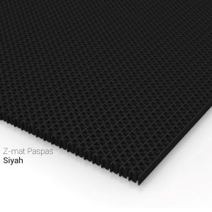 Siyah Yıldız Desen Paspası